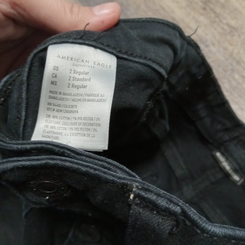 American eagle outfitters size 2 super high rise jeggings - Picture 3 of 6